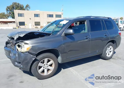 2008 Toyota Highlander из США, поврежденный, VIN JTEES41A582048068